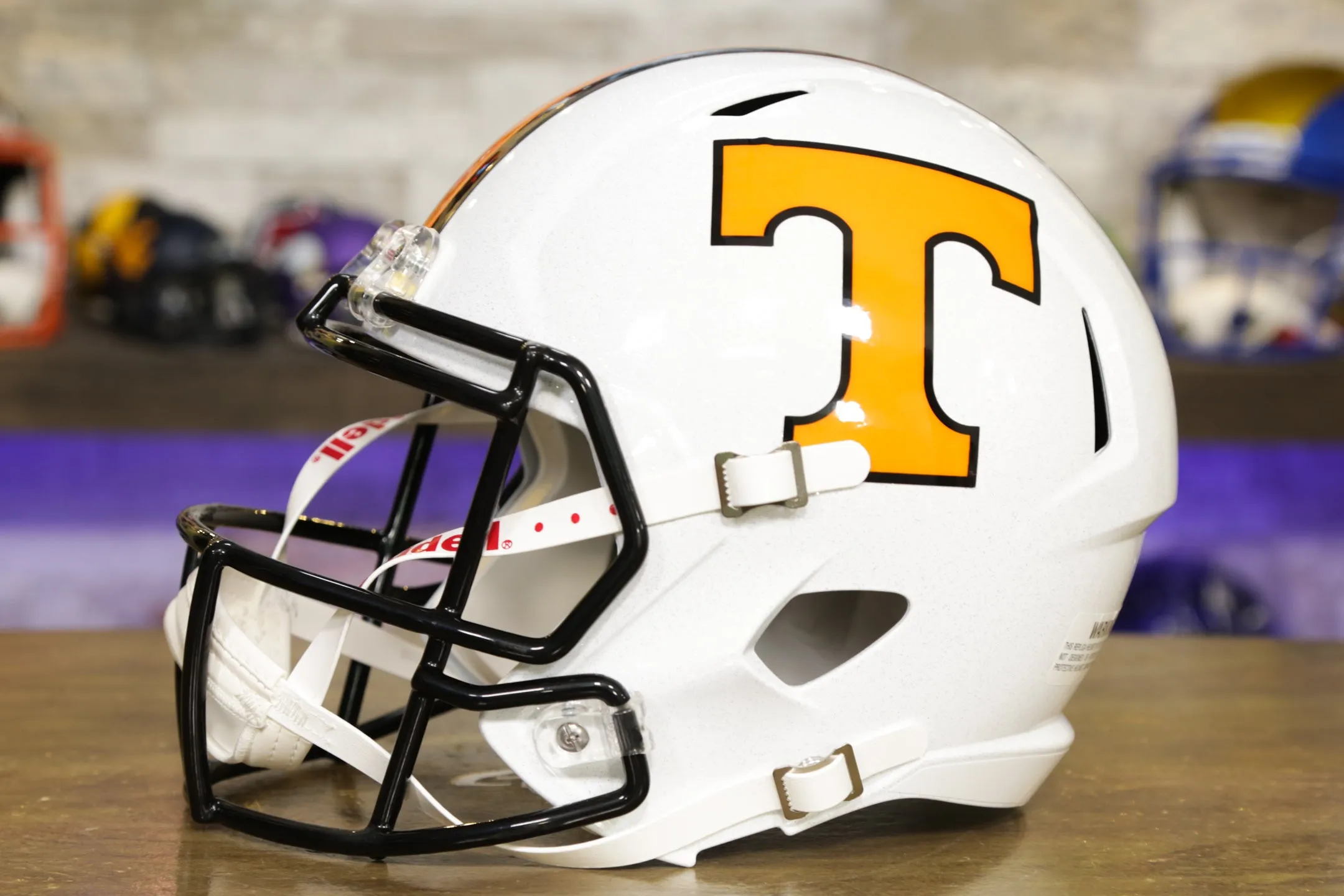 Tennessee Volunteers Riddell Speed Display Helmet - Dark Mode