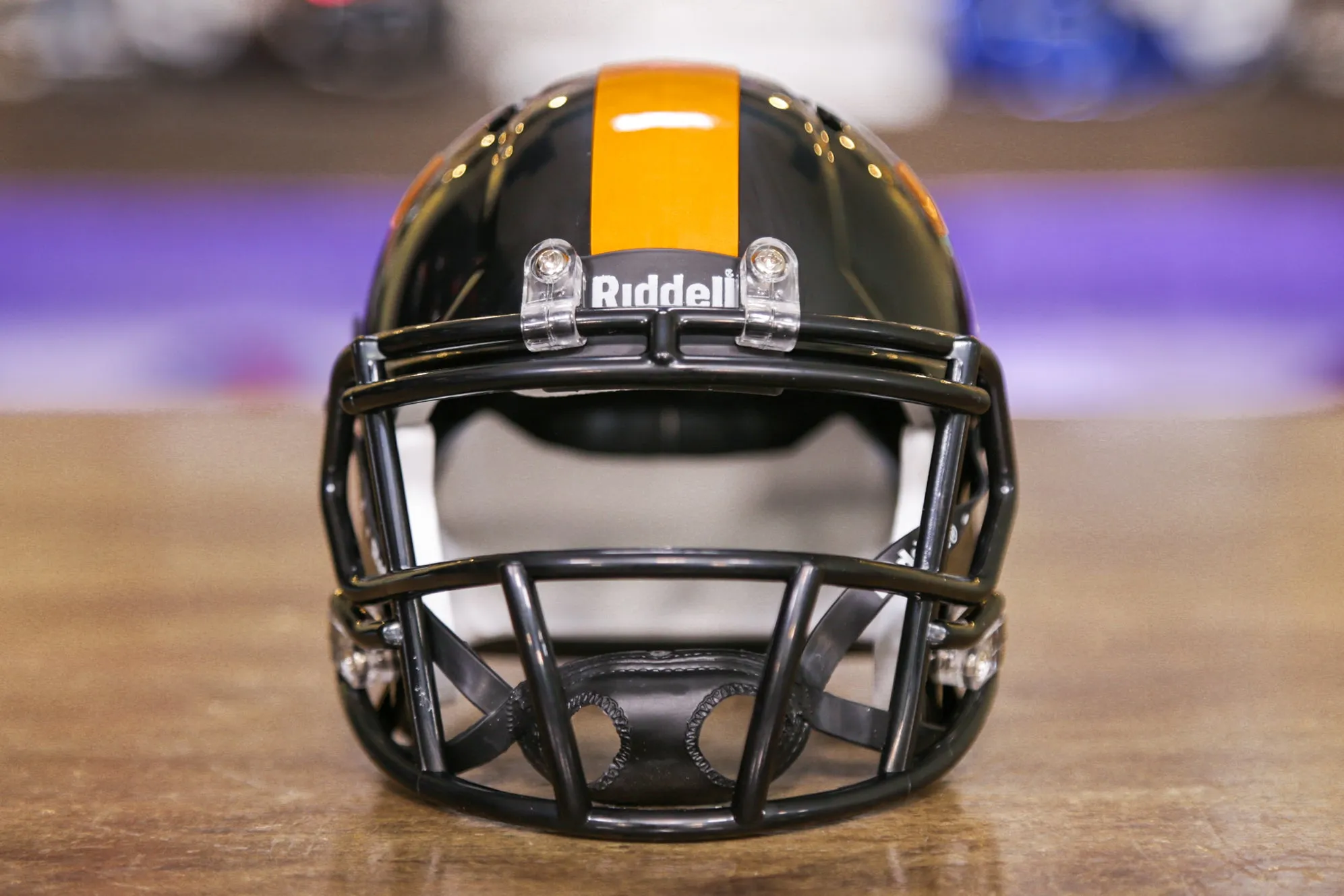 Tennessee Volunteers Riddell Speed Mini Helmet - Dark Mode