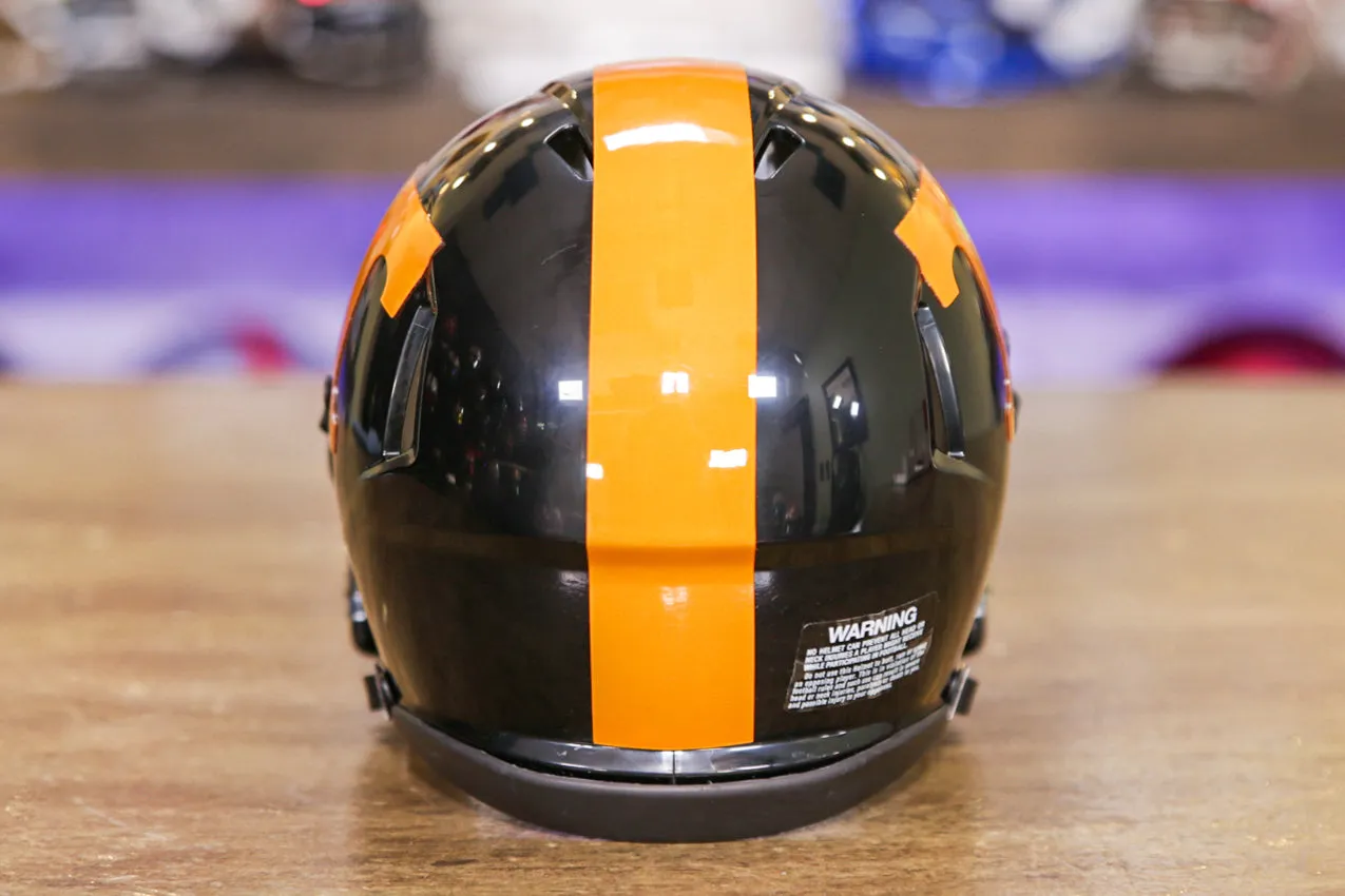 Tennessee Volunteers Riddell Speed Mini Helmet - Dark Mode