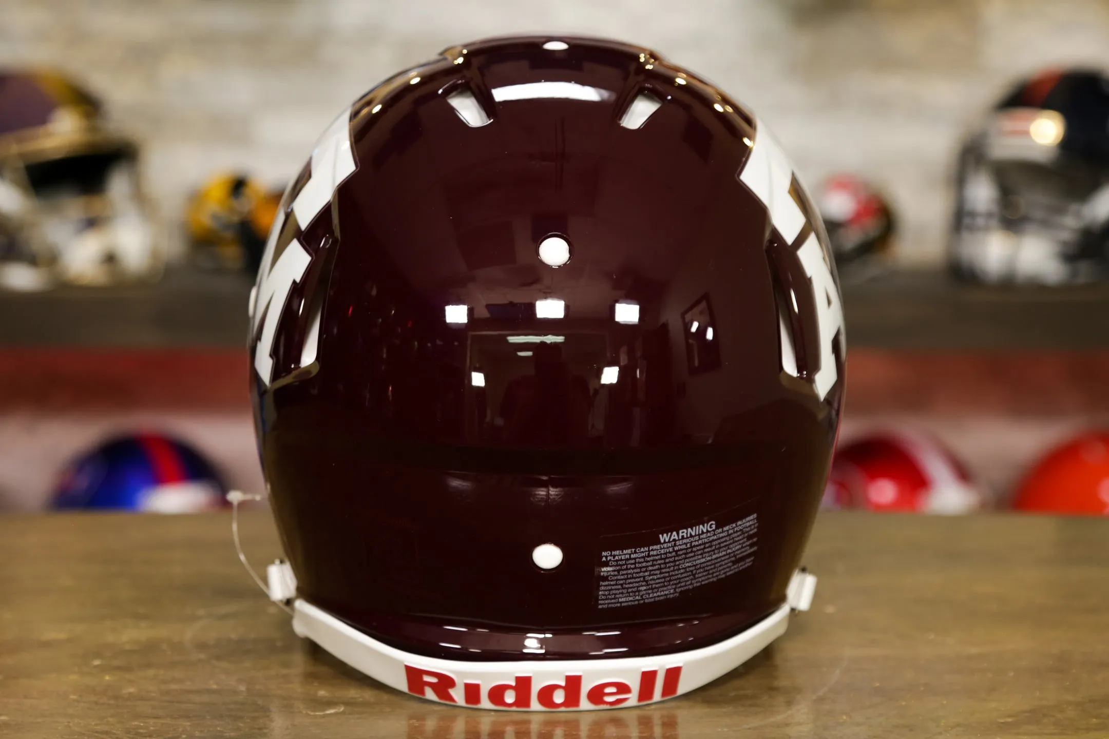 Texas A&M Aggies Riddell Speed Authentic Helmet