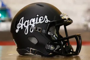 Texas A&M Aggies Riddell Speed Mini Helmet - Script