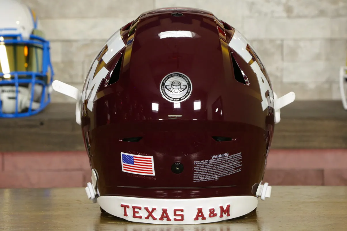 Texas A&M Aggies Riddell SpeedFlex Helmet - GG Edition 01018