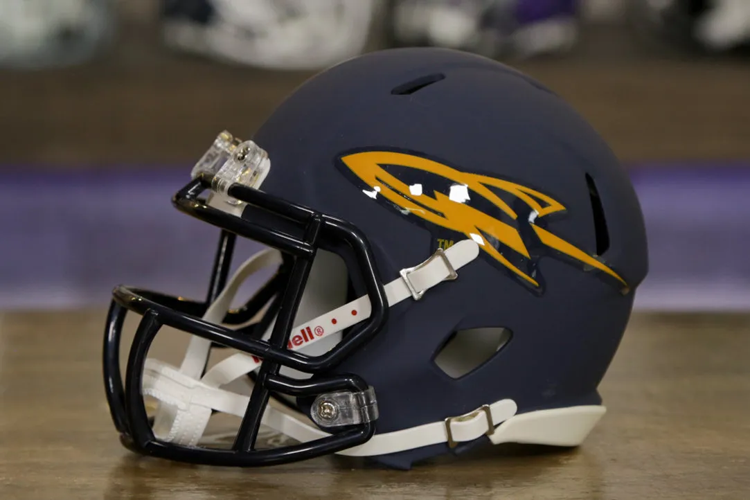 Toledo Rockets Riddell Speed Mini Helmet - Matte Navy
