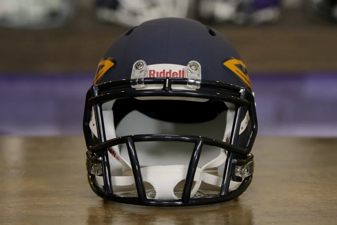 Toledo Rockets Riddell Speed Mini Helmet - Matte Navy