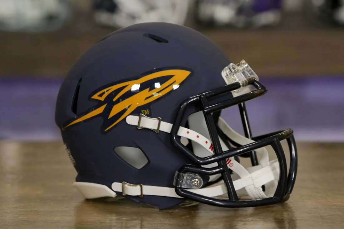 Toledo Rockets Riddell Speed Mini Helmet - Matte Navy