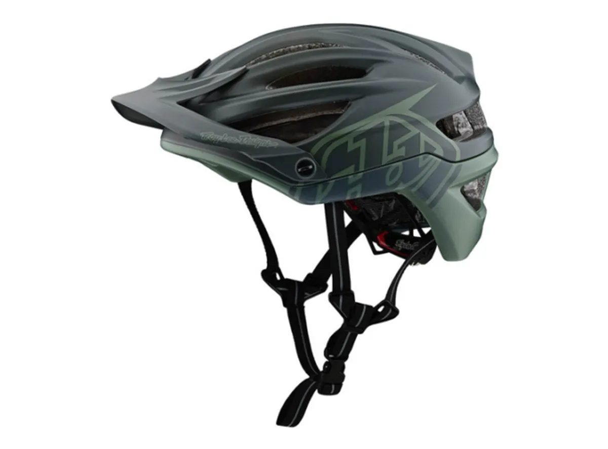 Troy Lee Designs A2 MIPS MTB Helmet - Decoy - Black-Flat Green - 2019