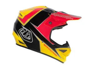 Troy Lee Designs Air Delta Full Face Helmet - Stinger Yellow-Pink