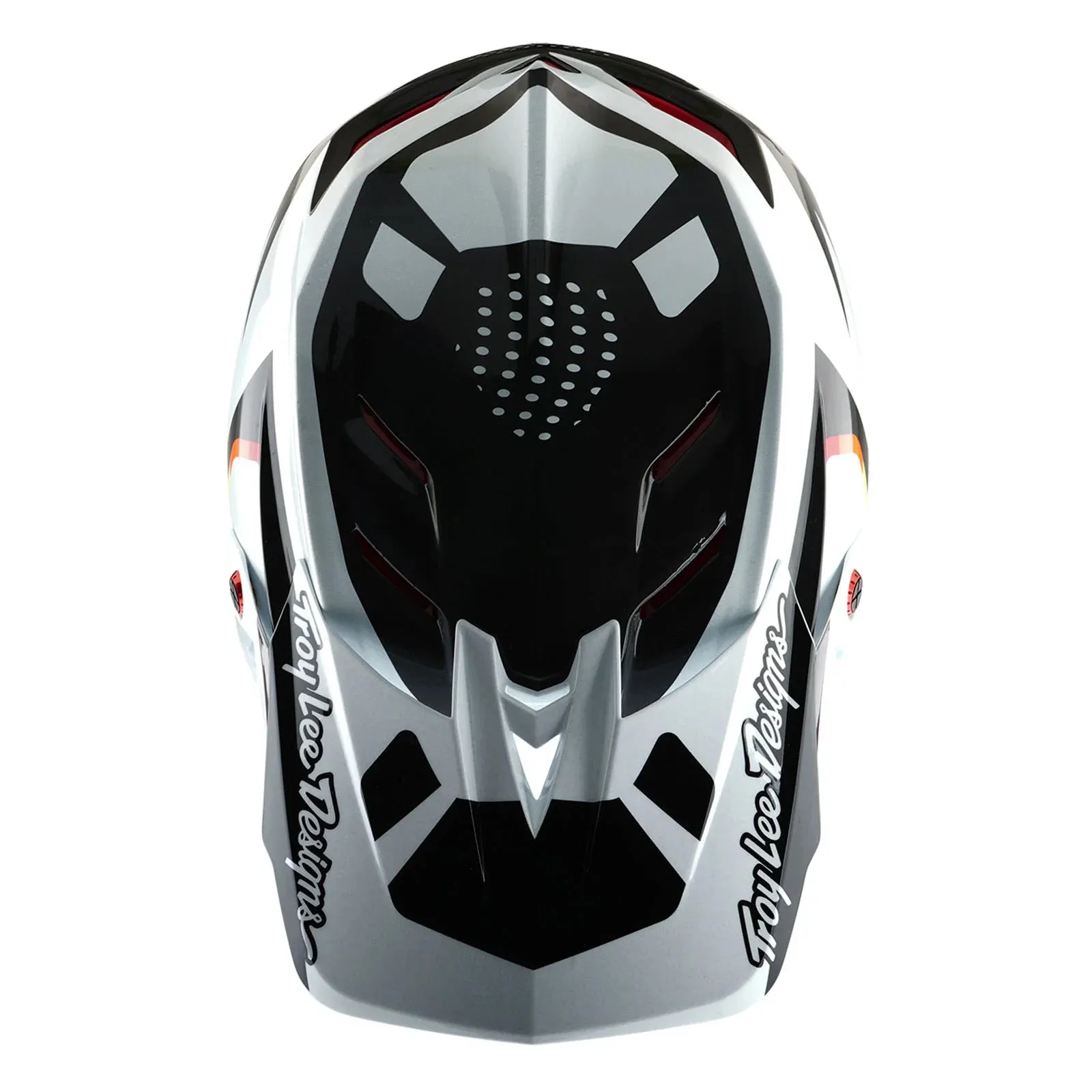Troy Lee Designs D4 Carbon Full Face Helmet - Optic - Black