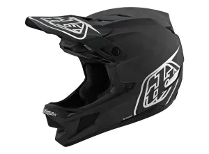 Troy Lee Designs D4 Carbon Full Face Helmet - Stealth - Black-Silver