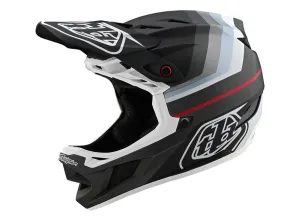 Troy Lee Designs D4 Composite Full Face Helmet - Mirage - Black-Silver - 2020