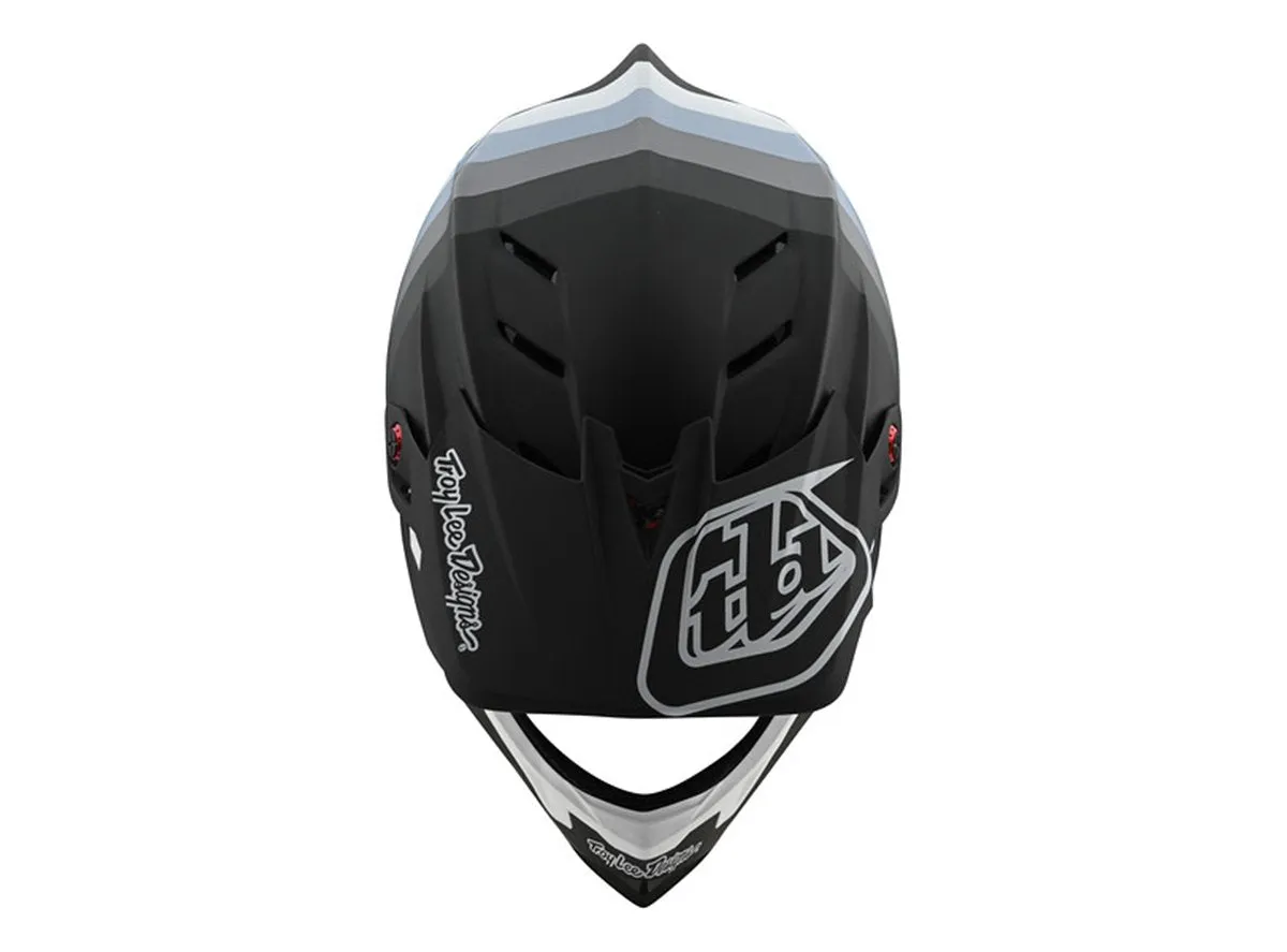 Troy Lee Designs D4 Composite Full Face Helmet - Mirage - Black-Silver - 2020