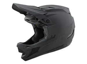 Troy Lee Designs D4 Composite Full Face Helmet - Stealth - Black-Gray - 2020