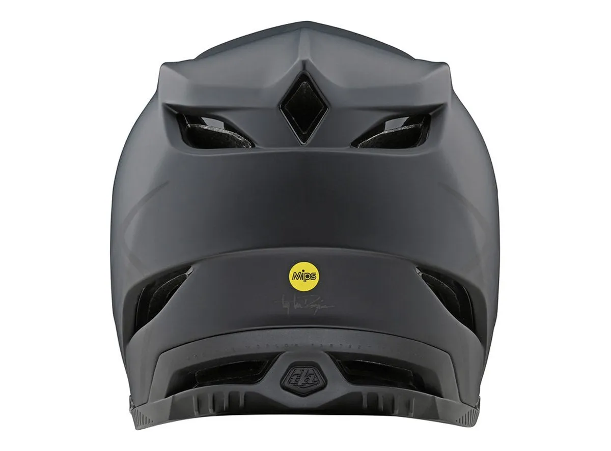Troy Lee Designs D4 Composite Full Face Helmet - Stealth - Black-Gray - 2020
