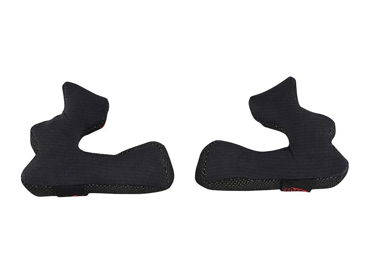 Troy Lee Designs D4 Replacement Cheek Pads - Black