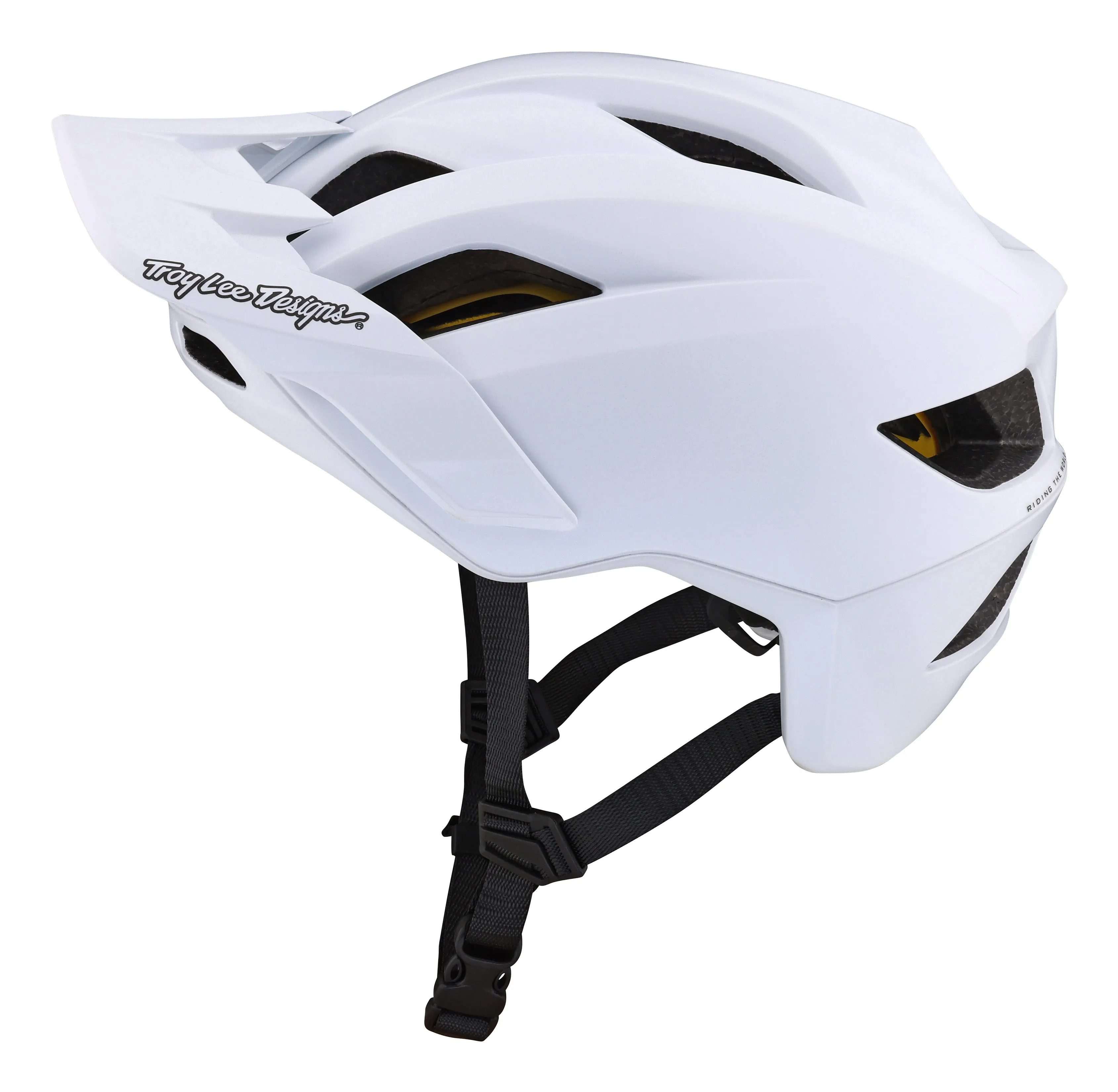 Troy Lee Designs Flowline MTB Helmet with MIPS - Orbit - White