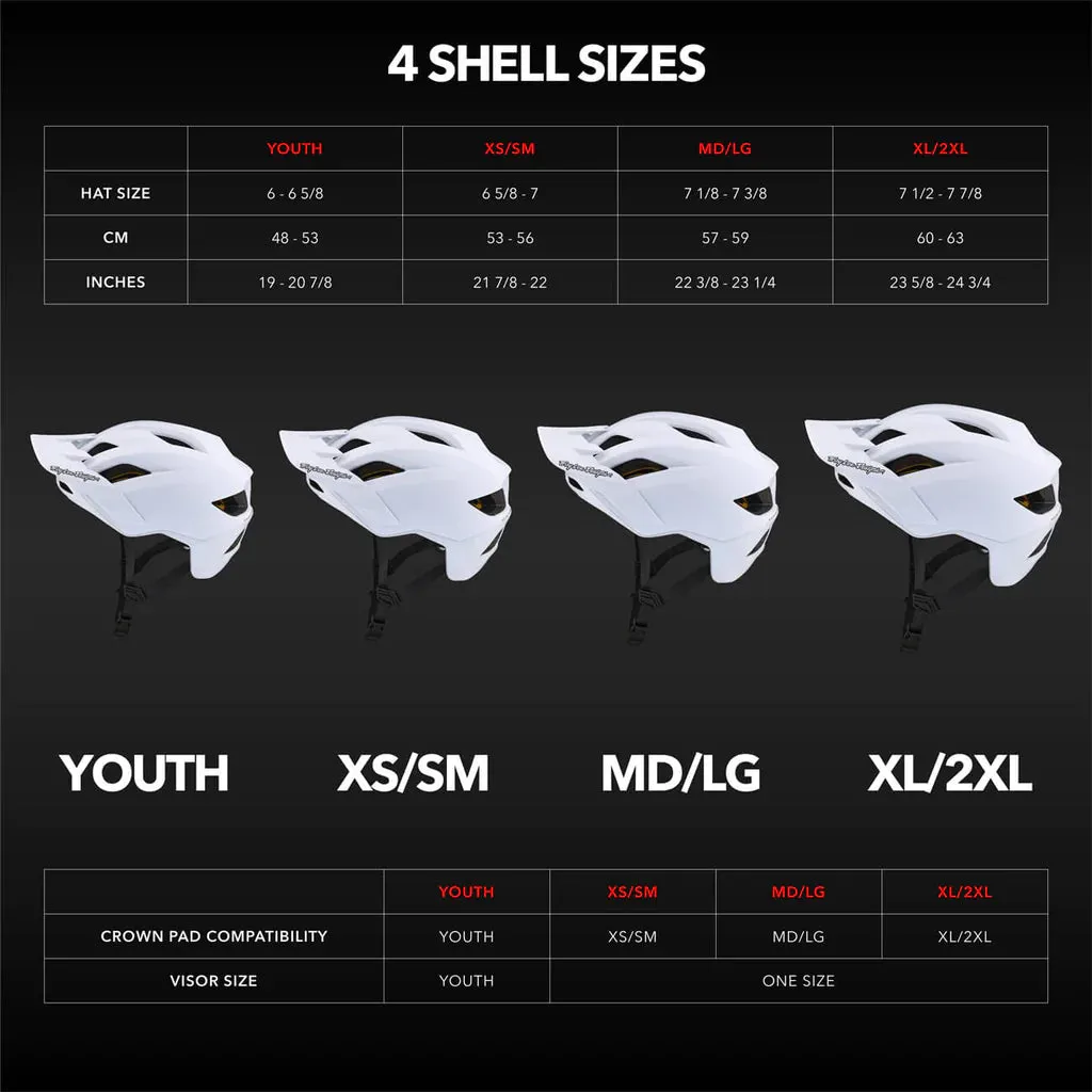 Troy Lee Designs Flowline MTB Helmet with MIPS - Orbit - Youth - Gray - 2023