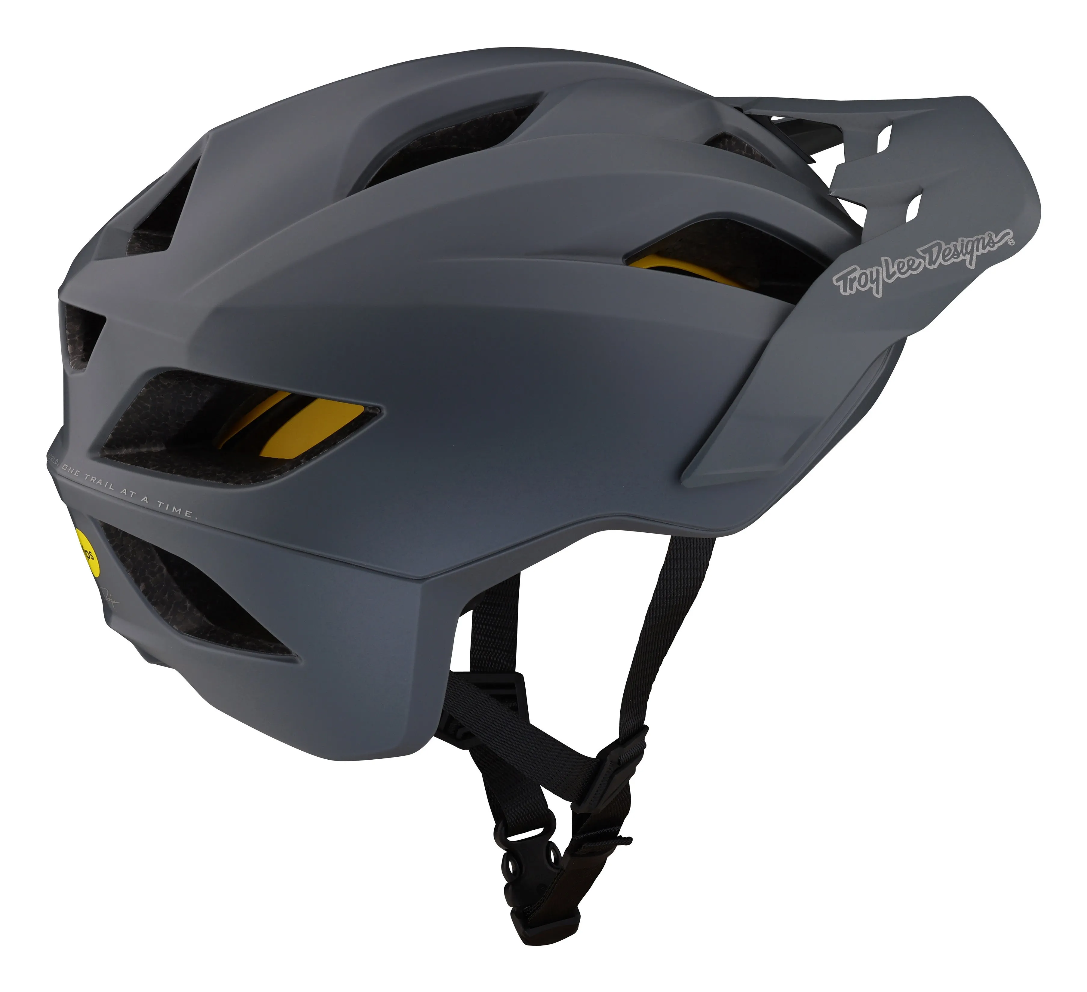 Troy Lee Designs Flowline MTB Helmet with MIPS - Orbit - Youth - Gray - 2023