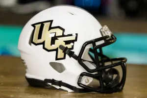 UCF Golden Knights Riddell Speed Mini Helmet - Matte White