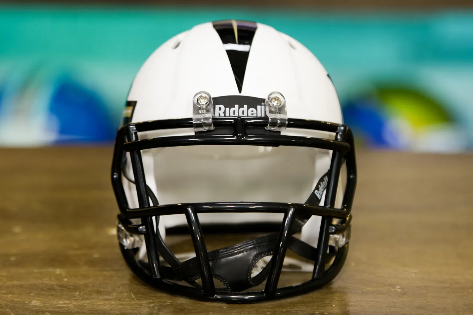 UCF Golden Knights Riddell Speed Mini Helmet - Matte White