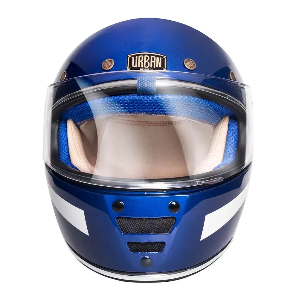 Urban Full Face Helmet Cafe Racer Shifuto Blue