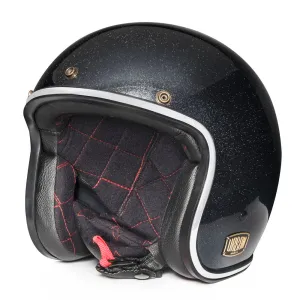 Urban Open Face Helmet Tracer Black Flake