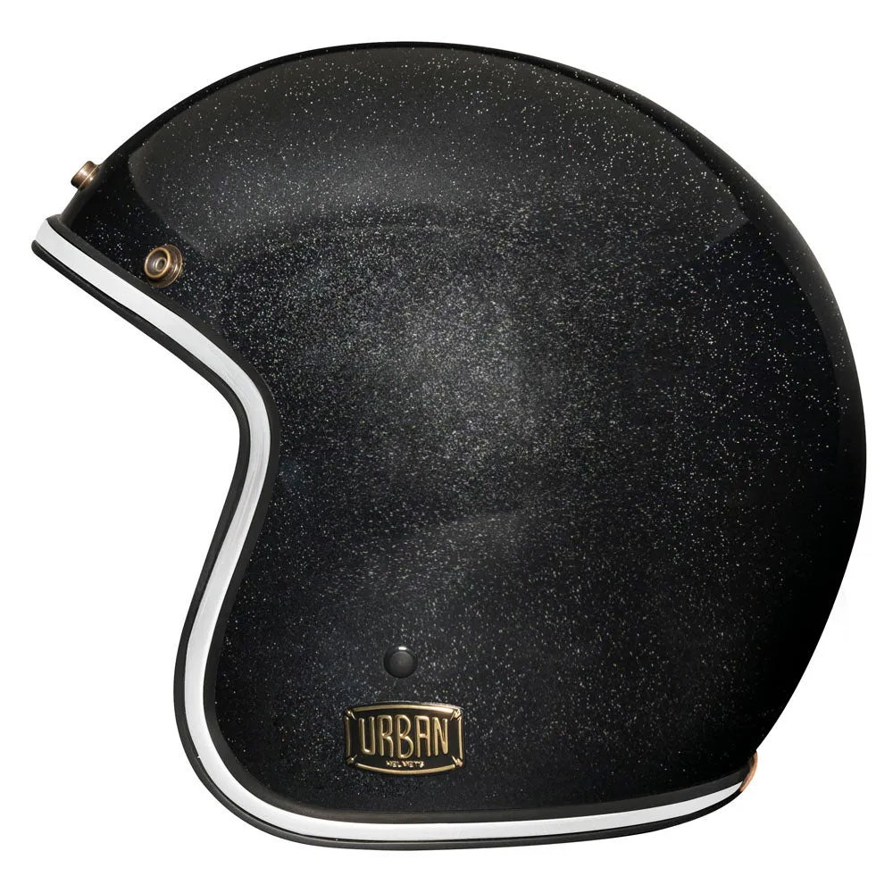 Urban Open Face Helmet Tracer Black Flake