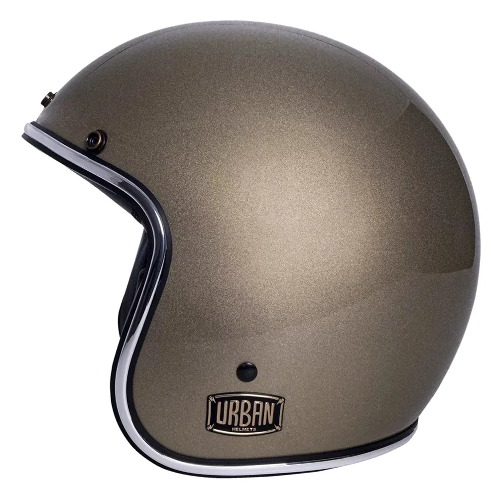 Urban Open Face Helmet Tracer Champagne