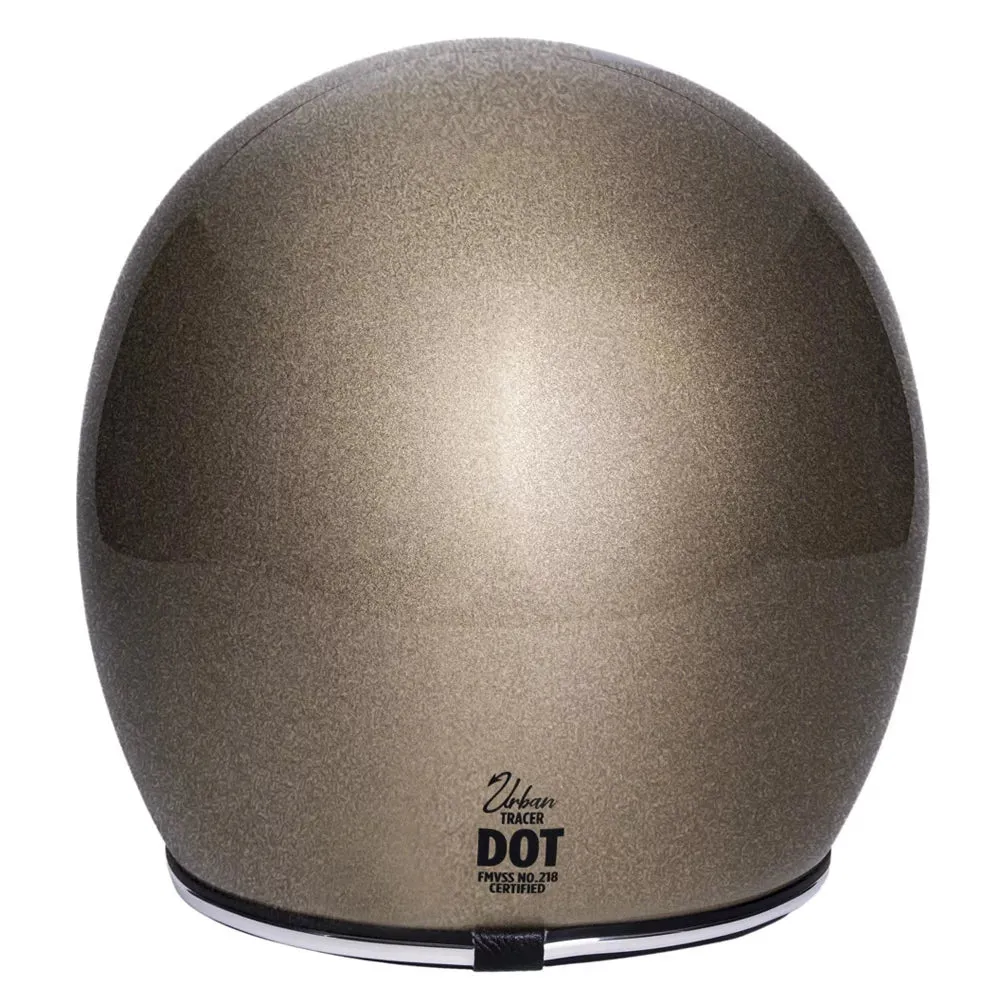 Urban Open Face Helmet Tracer Champagne