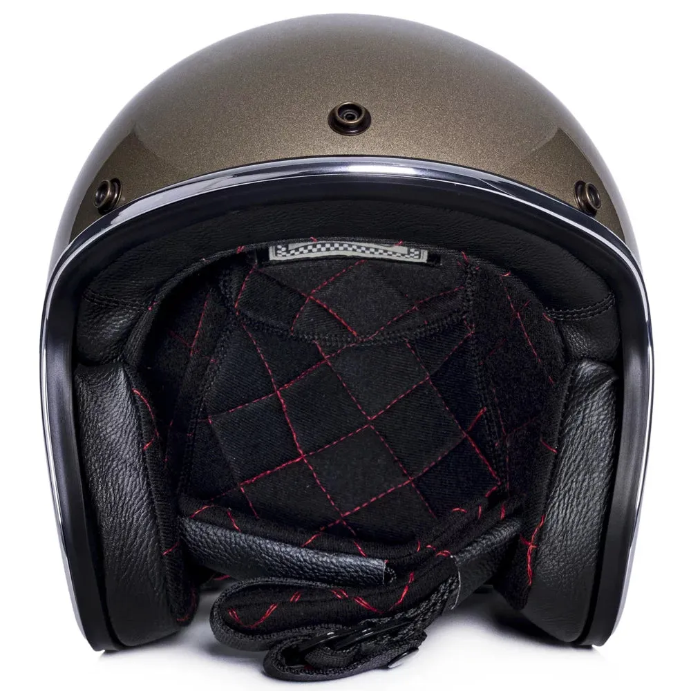 Urban Open Face Helmet Tracer Champagne
