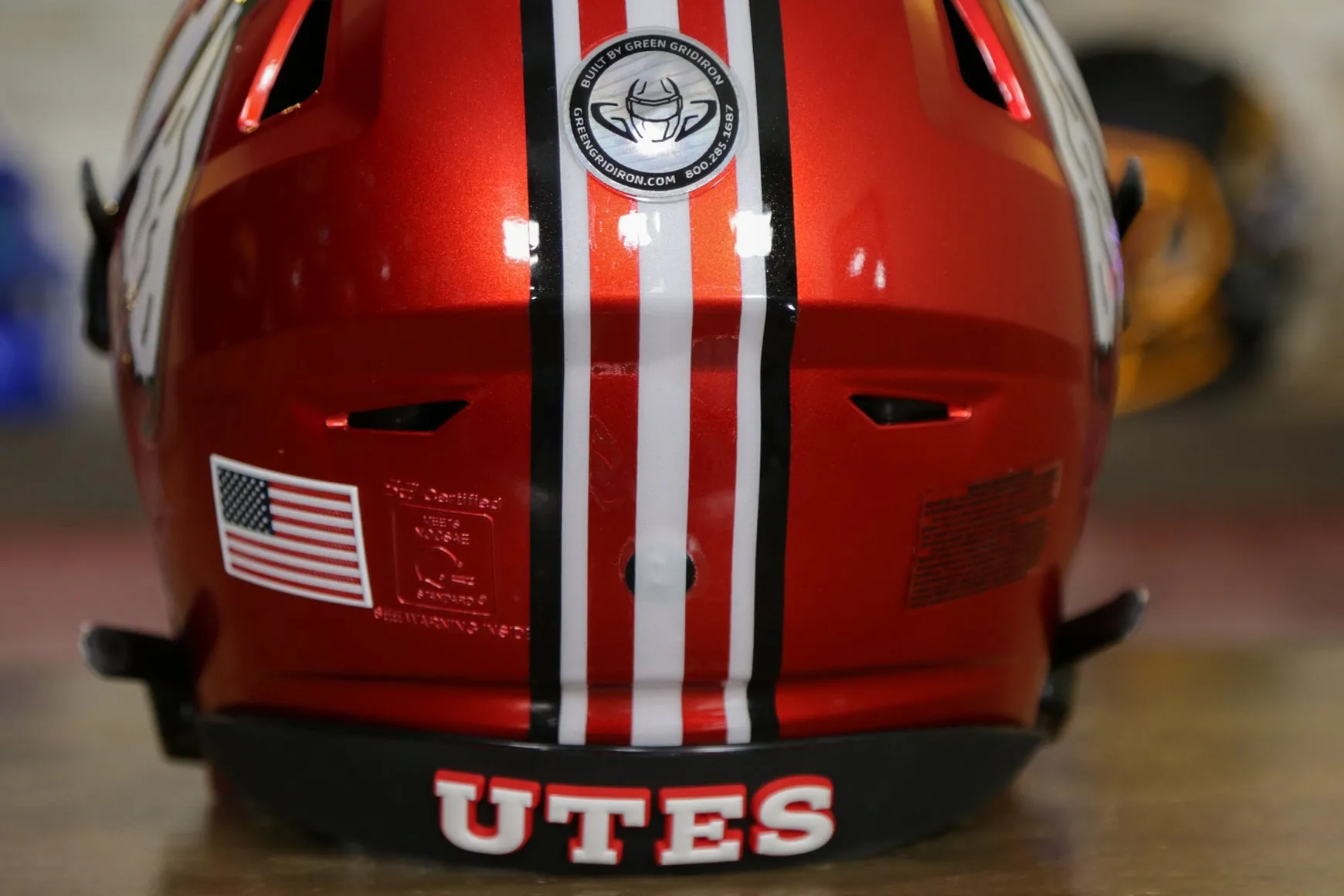 Utah Utes Riddell SpeedFlex Helmet - GG Edition 00862