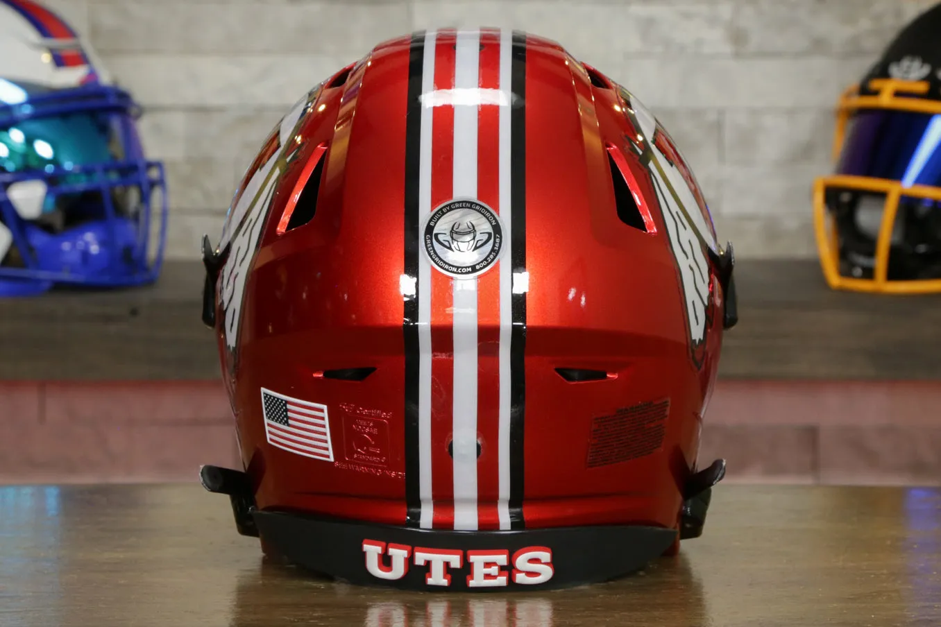 Utah Utes Riddell SpeedFlex Helmet - GG Edition 00862