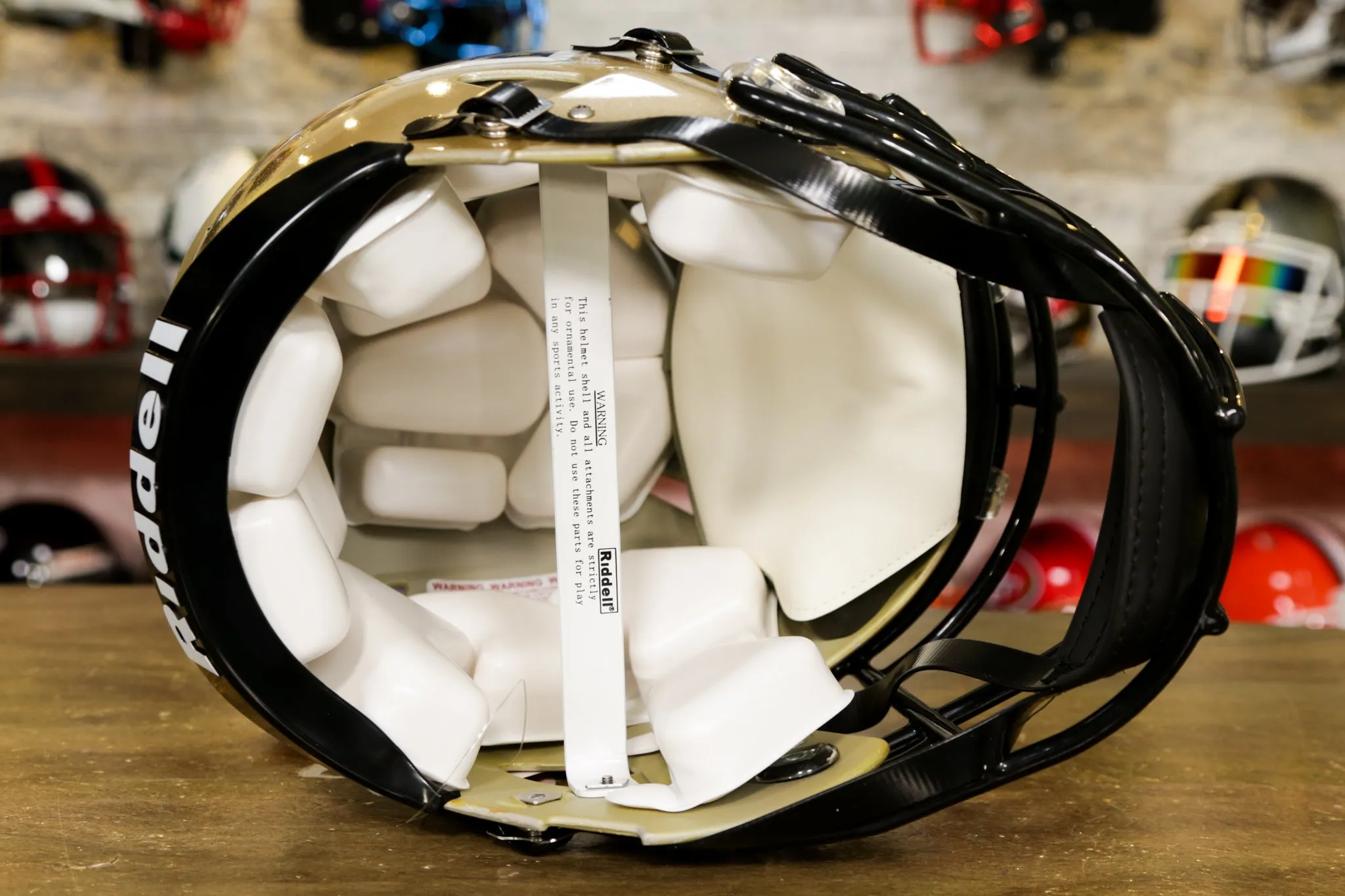 Vanderbilt Commodores Riddell Speed Authentic Helmet