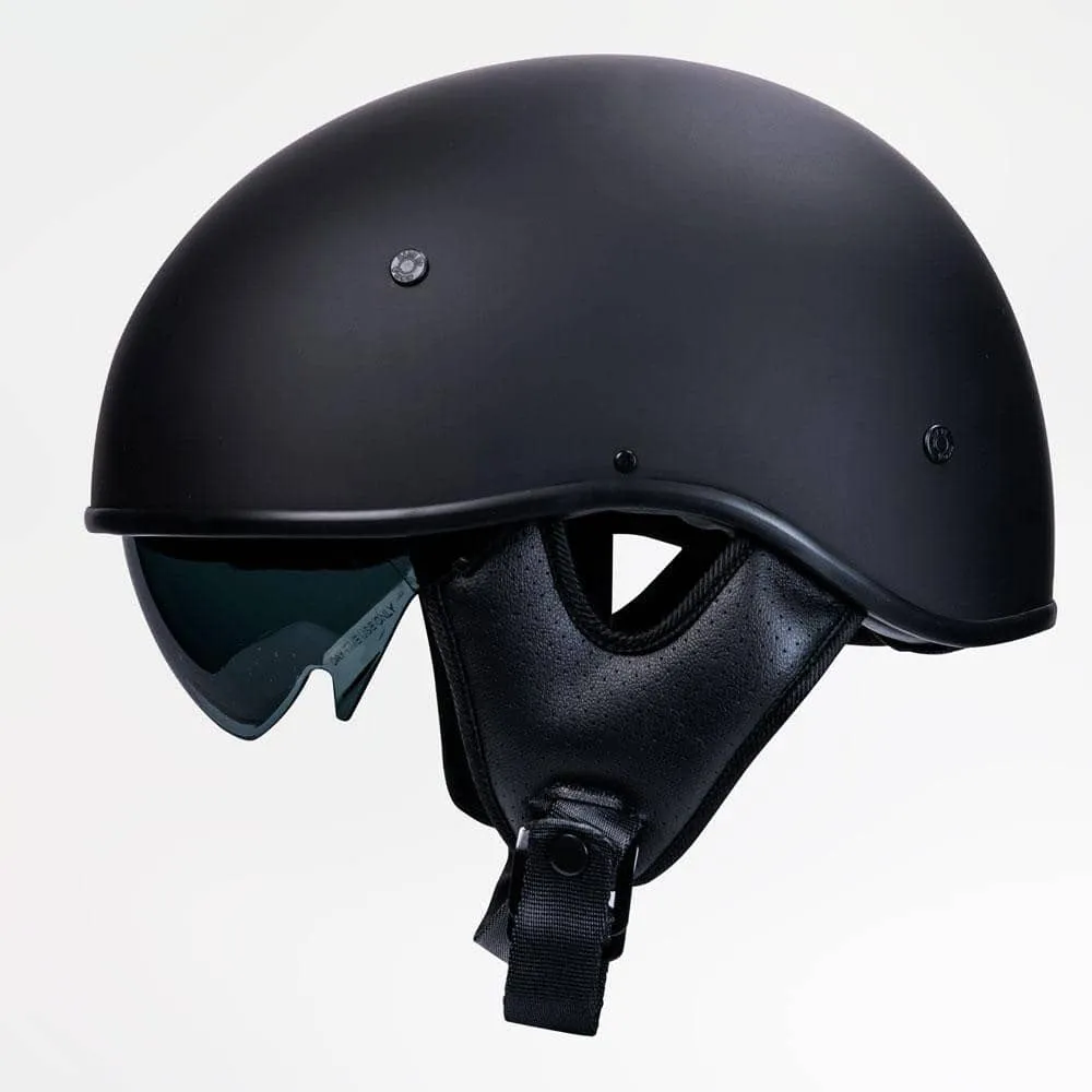 Voss 707Frp Fuschia Painted Skull Half Helmet