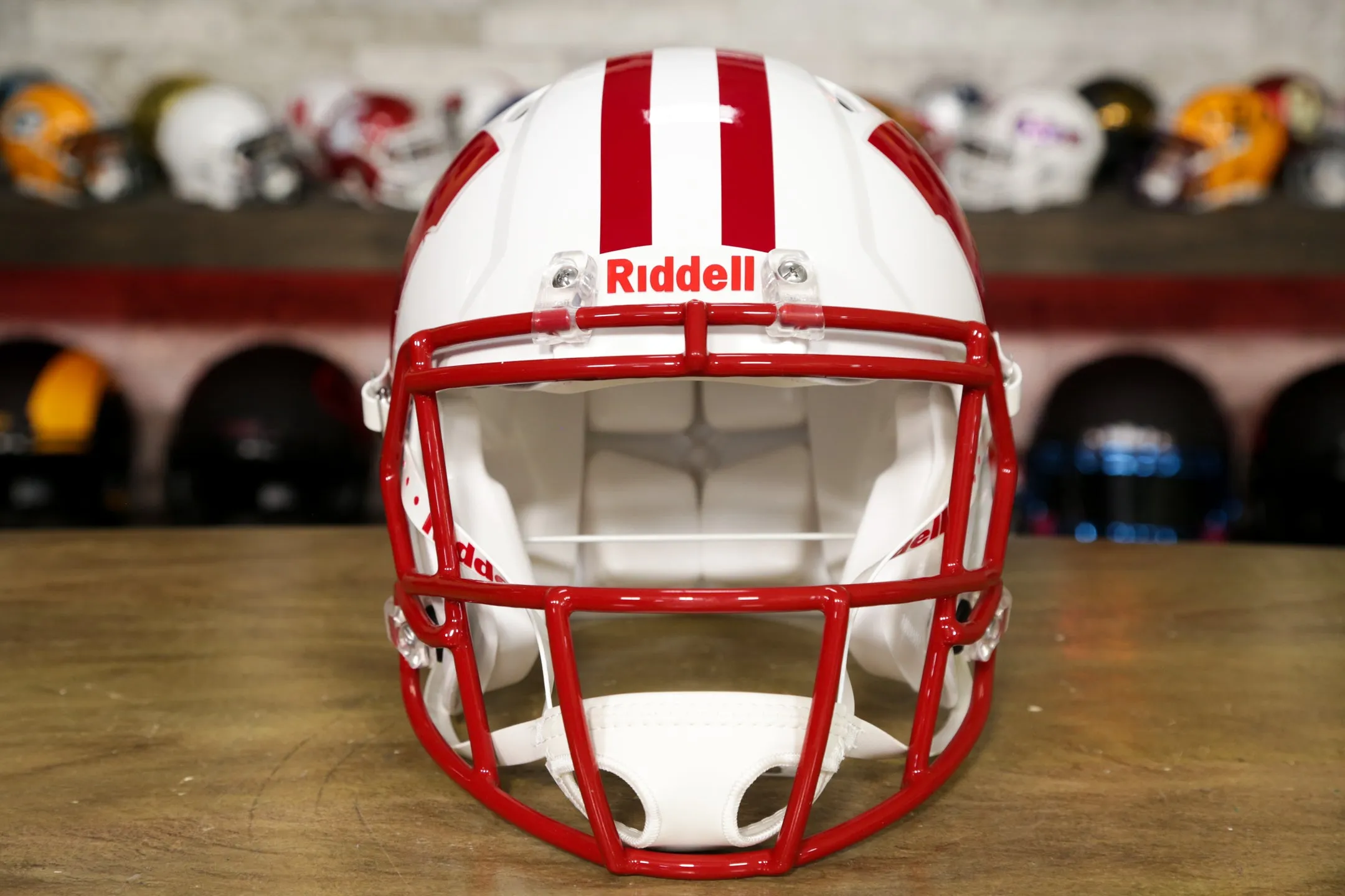 Wisconsin Badgers Riddell Speed Authentic Helmet
