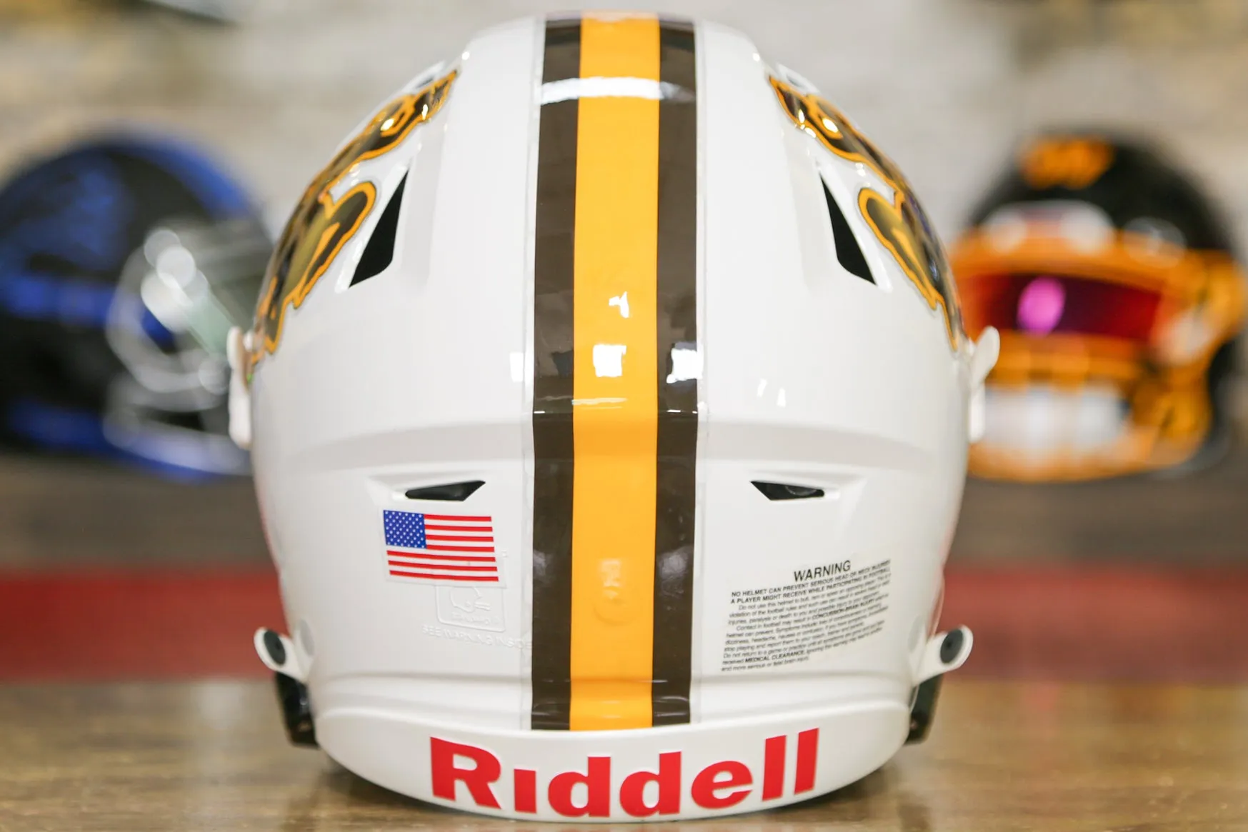Wyoming Cowboys Riddell SpeedFlex Helmet